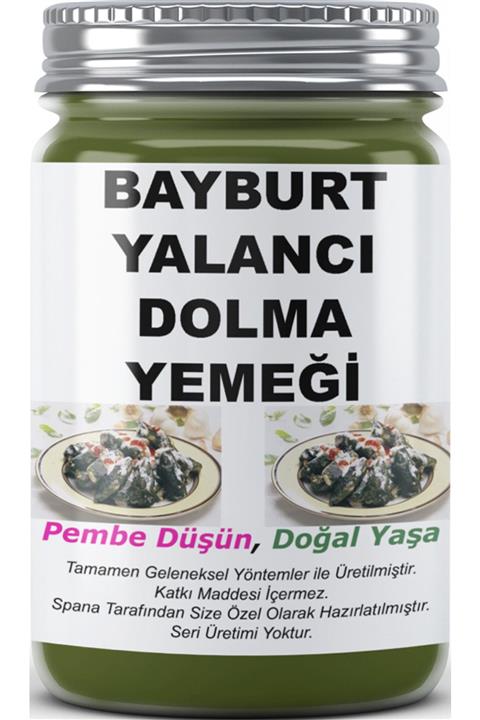 SPANA Bayburt Yalancı Dolma Yemeği Ev Yapımı Katkısız 330gr