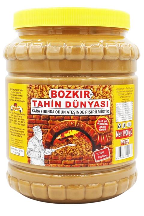 BOZKIR TAHİN DÜNYASI Kepeksiz 1900 Gr.