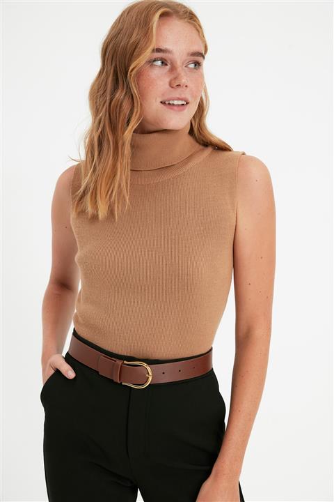 TRENDYOLMİLLA Taba Kadın Kemer TWOSS21KE0041