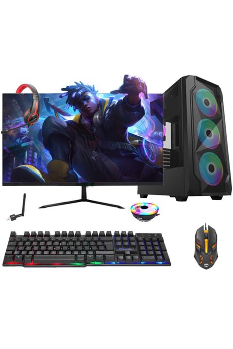 Aizen Mt74 Ryzen 5 3600 32 Gb Ram 1tb Hdd Gtx750ti 23'8 Monitör
