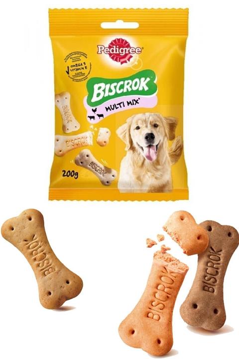 Vestark Biscrok Multi Mix Köpek Ödül Bisküvisi 200 Gram