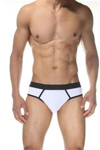 ÇAĞLAR BUTİK Beyaz Erkek Jockstrap (dm102124)