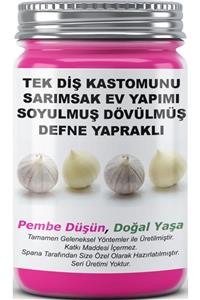 SPANA Tek Diş Kastomunu Sarımsak Soyulmuş Dövülmüş Defne Yapraklı Ev Yapımı Katkısız 330gr