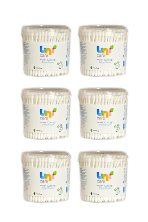Uni Baby Uni Care Kulak Temizleme Çubuğu 200'lü - 6 Adet
