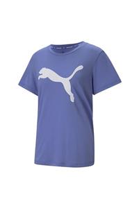 Puma EVOSTRIPE TEE Lila Kadın T-Shirt 101085570