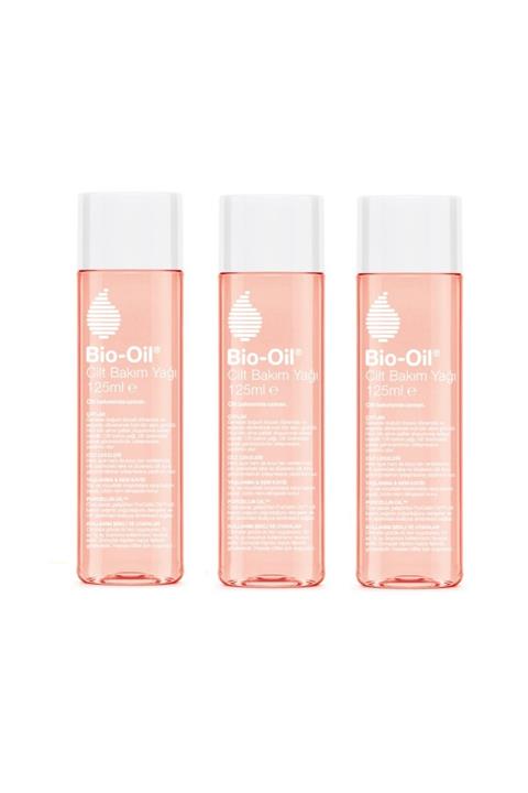 BioOil Çatlak Karşıtı Nemlendirici Cilt Bakım Yağı 125 Ml X3 Adet