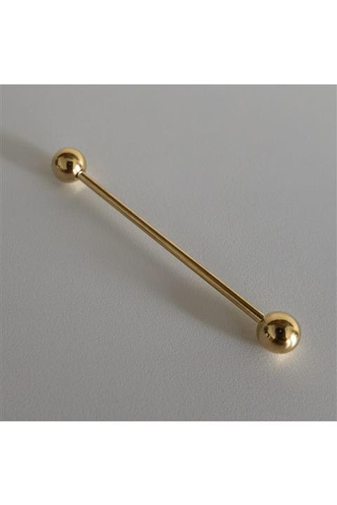 Bylin Takı Kadın Gold Köprü Piercing