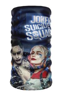 eTaktik ® Debuff Collar Harley Quin And Joker Bayan Sporcu Saç Bandı Buff Bandana