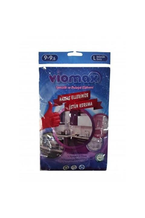 Viomax 30 Çift Bulaşık Eldiveni l Beden 9-9,5 Beden