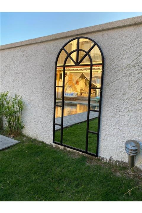 aynajı Pencere Model Dekoratif Boy Aynası