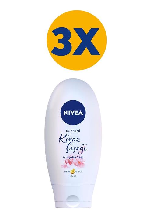 Nivea Nıvea Kiraz Çiçeği & Jojoba Yağı El Kremi 75ml X3