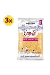 Yayla Pilavlık Iri Bulgur 1 Kg X 3 Kg