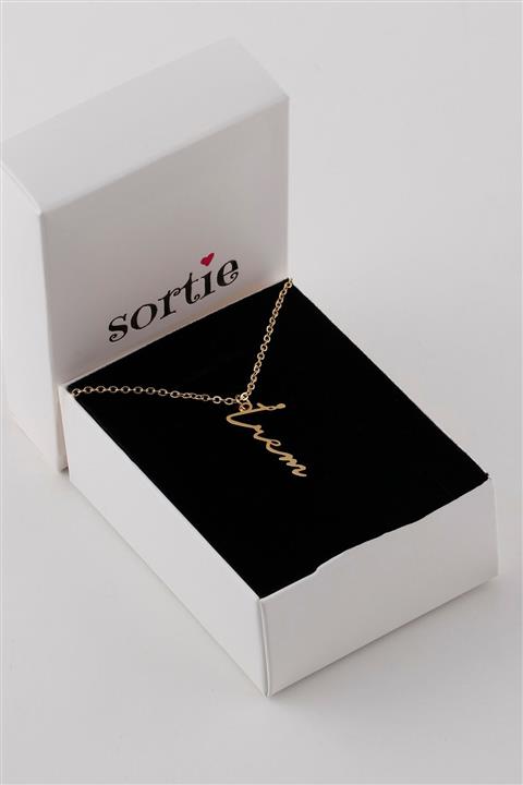 Sortie Aksesuar Çelik Isim Kolye Irem