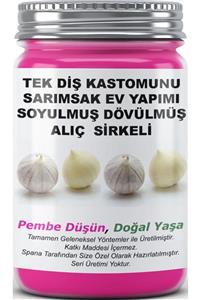 SPANA Tek Diş Kastomunu Sarımsak Soyulmuş Dövülmüş Alıç Sirkeli Ev Yapımı Katkısız 330 gr