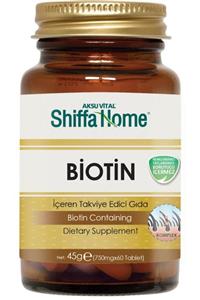 Shiffa Home Biotin 60 Tablet 750 Mg. Derin Bitkisel Mağazasında