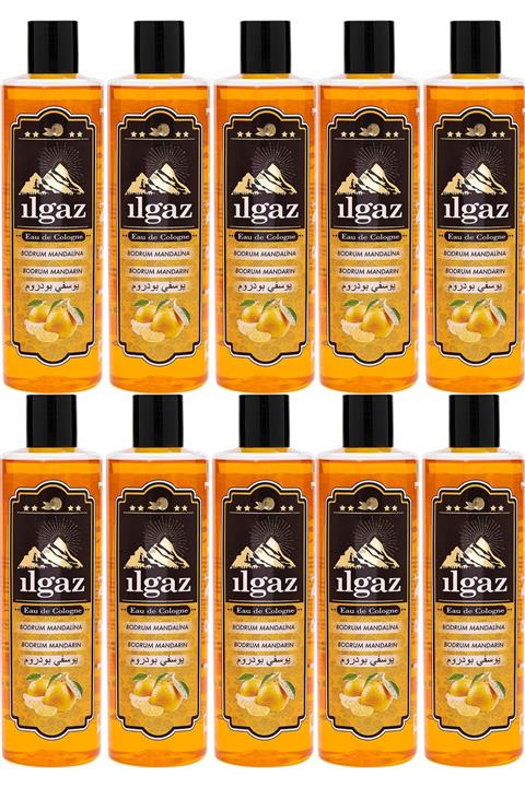 ILGAZ Elit 400ml 10'lu 70° Bodrum Mandalina Kolonyası