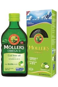 Farmavita Möller's Omega 3 Elma Aromalı Balık Yağı