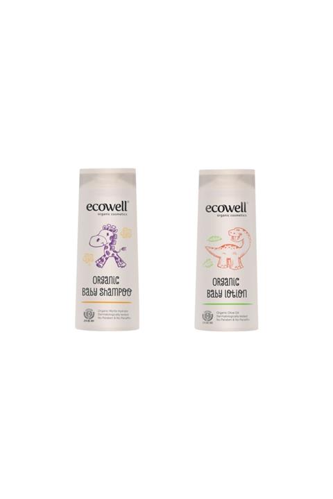 Ecowell Organik Şampuanı 300 Ml. + Bebek Losyonu 300 Ml.
