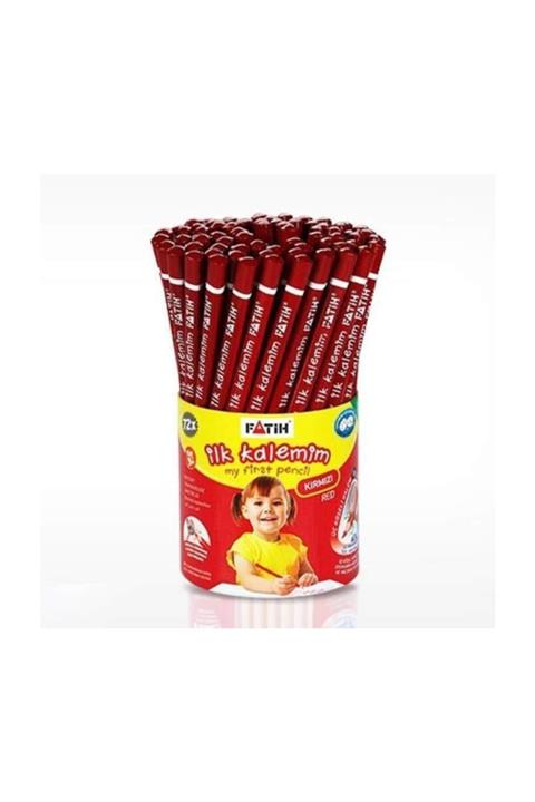 Fatih Jumbo Üçgen Başlangıç Kalemi Kırmızı Fa30000kkl072 (72 Lİ KUTU)