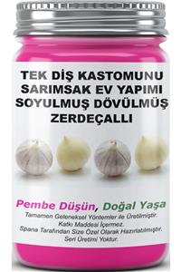 SPANA Tek Diş Kastomunu Sarımsak Soyulmuş Dövülmüş Zerdeçallı Ev Yapımı Katkısız 330 gr