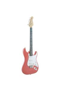 Vision Strat Sss Pembe Elektro Gitar