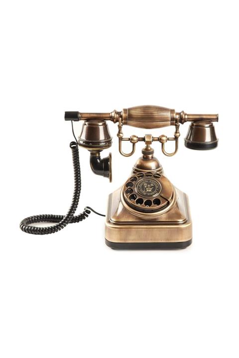 Anna Bell Klasik Eskitme Çevirmeli Telefon