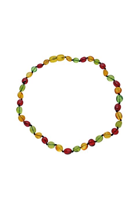 Chavin Çocuk  Kehribar Diş Kolyesi Ei49