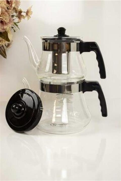 Ms Morry Ateşe Dayanıklı Cam Çaydanlık Takımı