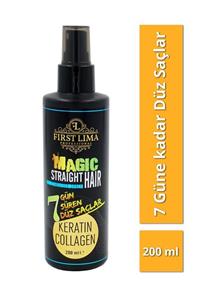 First Lima Professional Magıc Straıght Haır Keratin Sprey 7 Gün Süren Düz Saçlar 200 ml