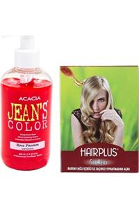 pazariz Color Saç Boyası Gül Kurusu 250ml Ve Hairplus Saç Açıcı