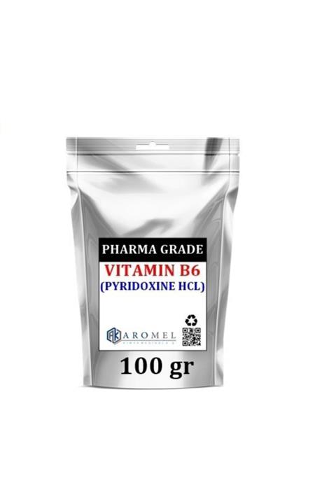 Aromel B6 Vitamini Piridoksin  100 gr Pyridoxine Hydrochloride