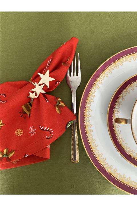 HomeWorks Kayan Yıldız Gold Peçete Halkası