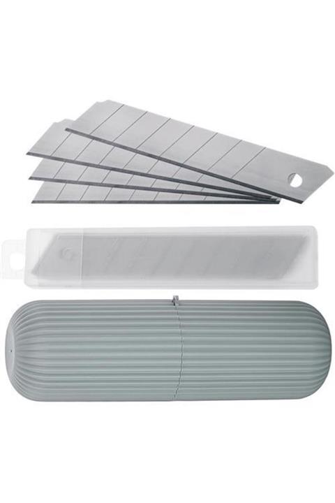 MasterCare 18 Mm Büyük Boy Için Maket Bıçak Yedeği 100 Lü Kutulu Set 6'lı