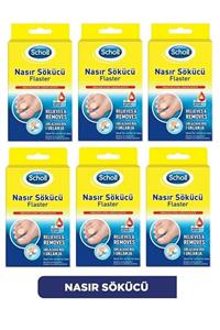 Scholl Su Geçirmez Ilaçlı Nasır Sökücü Flaster 8' Li*6 Adet