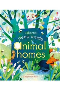 Usborne Peep Inside Anımal Homes