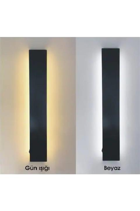 Aqualed - Led Açma Kapama Düğmeli Modern Duvar Lambası - Beyaz