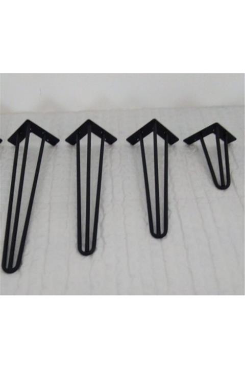 DEMONTEPARK 1 Adet-43,5cm Metal Firkete Ayak,sehpa Ayağı, Zigon Sehpa Ayağı