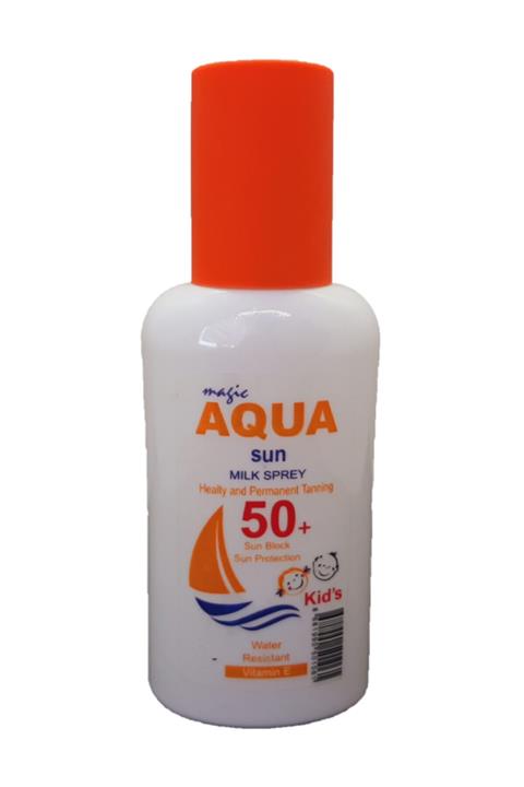 Magic AQUA Aqua Sun Çocuklar Için Güneş Sütü (50+ Faktör, E Vitamini Destekli)