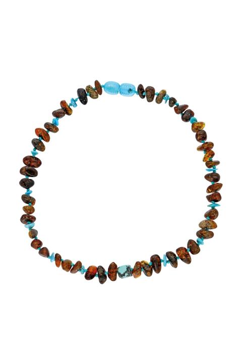 Chavin Kehribar Kolye Kız Erkek Çocuk Bebek Diş Kolyesi Ee92