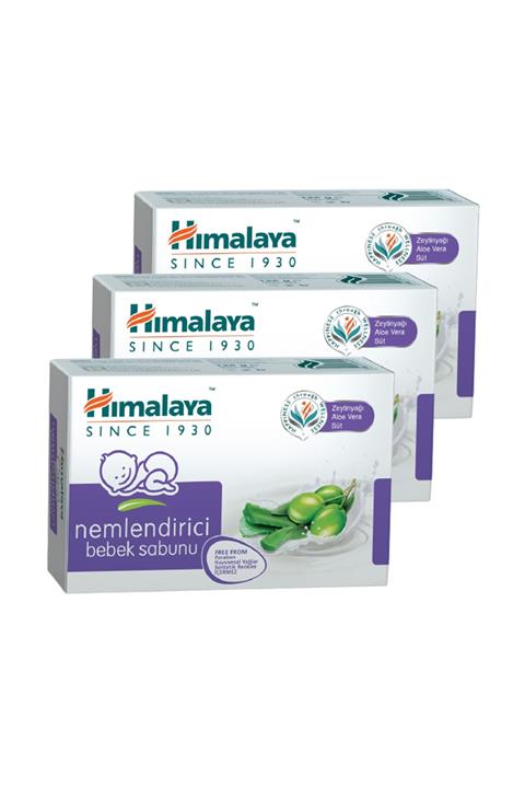 Himalaya Nemlendirici Bebek Sabunu 125 Gr 3'lü Set