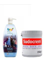 Uni Baby Frozen Şampuan 700 ml ve Sudocrem Bebek Bakım Kremi 250 gr