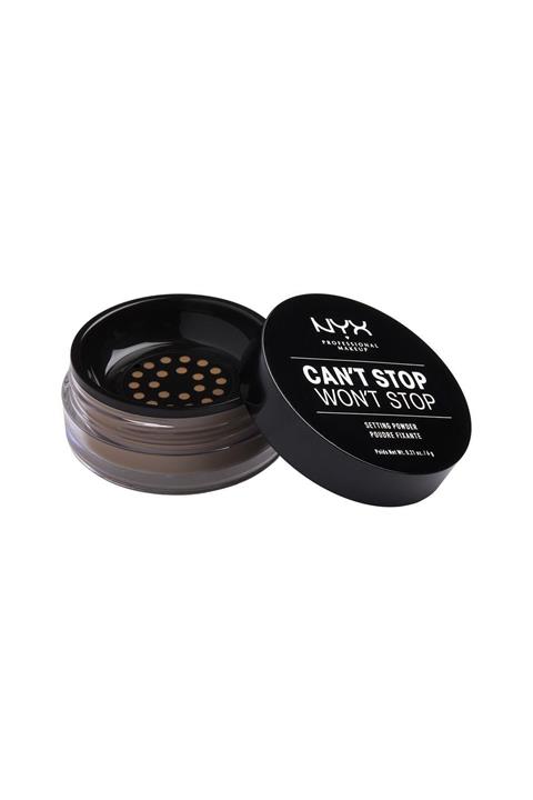NYX Professional Makeup Sabitleyici Pudra - Can't Stop Won't Stop Setting Powder Medium Deep 800897183721