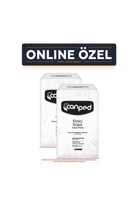 Canped Emici Külot Ekstra Büyük Online Paket 60'lı