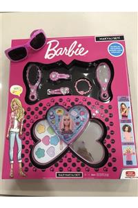 Ultraoyuncak Barbie Güzellik Seti Artı 1 Paket Taşlı Çocuk Gözlüğü
