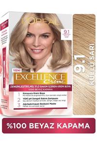 L'Oreal Paris Excellence Creme Saç Boyası 9.1 Sarı Küllü