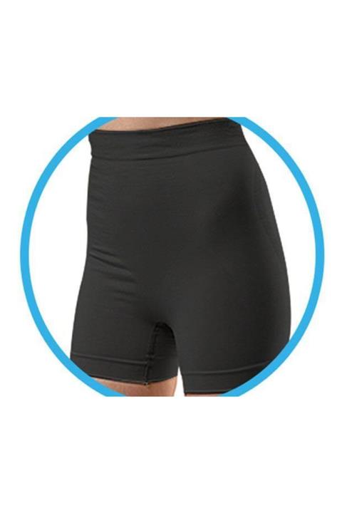 mycey Doğum Sonrası Toparlayıcı Korse Kısa Paça Siyah