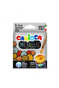 CARIOCA Marka: Carioca 6 Renk Metalik Tempera Yıkanabilir Suluboya 25 Ml Ko026 Kategori: Sulu Boya