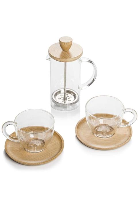 incili home French Press Ve Fincan Seti
