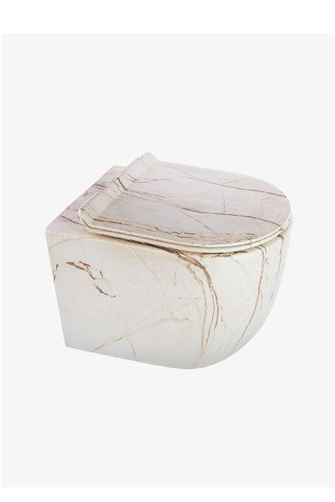 Pure Concept Sante Kanalsız Asma Klozet+Kapak