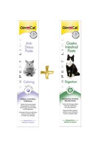 Gimcat Anti-stress Paste 50gr + Gastro Intestinal Paste Sindirim Destekleyici 50gr